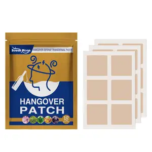South Moon High Quality Private Label Complex Vitamin Hangover DefenseTransdermal Patch Anti Hangover Patch for Drink
