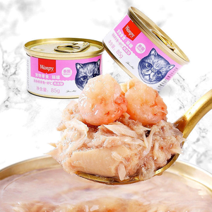 Wanpy อาหารแมวกระป๋องโปรตีนสูงและไขมันต่ำรสทูน่าแช่แข็ง85กรัมนำเข้าจากประเทศไทย - Product Image 6