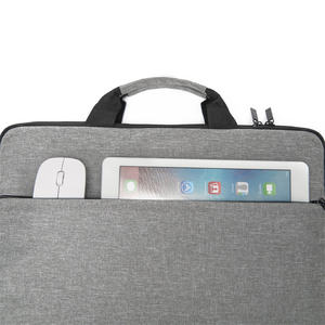 Sac à main pour <span class=keywords><strong>ordinateur</strong></span> portable en polyester de style simple pour hommes et femmes, 17,3/<span class=keywords><strong>15</strong></span>,6/14 <span class=keywords><strong>pouces</strong></span>, avec <span class=keywords><strong>housse</strong></span> pour tablette - Product Image 5