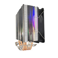 Manmu Custom OEM Refroidisseur d'air pour Pc ARGB Lighting CPU Cooling Fan avec Hitsink pour intel cpu