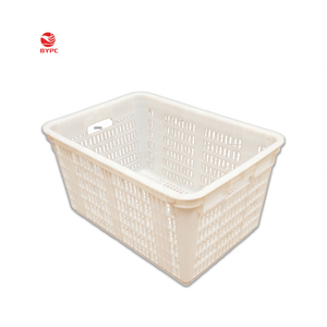 Công Suất Lớn Mạnh Mẽ 100% New PP Nestable Hình Chữ Nhật Trái Cây/Rau Nhựa Lỗ Thông Hơi Thùng Cho Trái Cây Và Rau - Product Image 5