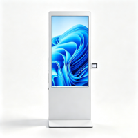 Kiosco de Señalización Digital Interactiva AIYOS de 32-75 Pulgadas con Escáner de Código QR, Audio Integrado de 100W y Computación Edge AI Opcional