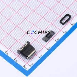 HYCW405-USBC24-100B USB Connector SMD Connector ( Connector Type: Type-C )( Gender: Female )( Mounting Type: Vertical Mount ) - Product Image 1