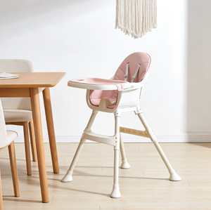 Sedia da pranzo alta per neonati portatile 4 in 1 sedia da alimentazione per bambini seggiolone regolabile - Product Image 4