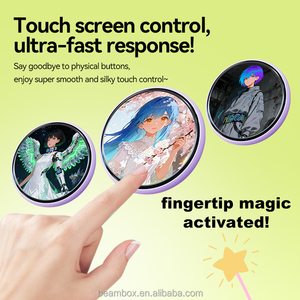 2025 AI Công Nghệ Thông Minh Beambox Ebadge Năng Động Huy Hiệu Điện Tử Cho Hoạt Hình Truyện Tranh Khuyến Mại Quà Tặng Với IPS Hiển Thị Kỹ Thuật Số Màn Hình - Product Image 2