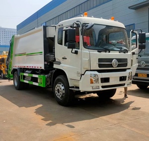 รถบรรทุกอัดขยะทรงสี่เหลี่ยม Dongfeng DFAC 15 ลูกบาศก์เมตร รถบรรทุกเก็บ<span class=keywords><strong>ขยะ</strong></span>อัดแน่น รถบรรทุกขนส่งขยะ - Product Image 2