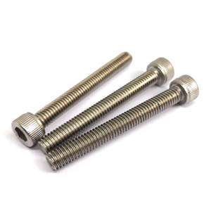 Iso standar inci metrik M1.6 M2 M2.5 M3 M4 M5 M6 M8 M10 M12 hitam 304 baja nirkarat soket segi enam topi Allen kepala baut sekrup - Product Image 5