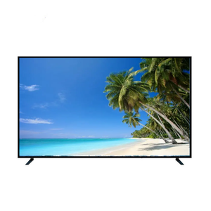 TV 4K UHD <span class=keywords><strong>100</strong></span> \ "LED avec cadre de lunette entièrement métallique Android Smart 2G + 16G RAM Air Cast Lan BTfunction DVT 2G + 16G Télévision Wiredrawing - Product Image 2