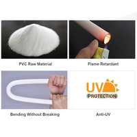 Personnalisé résistant aux UV 50mm 40mm 32mm 25mm 20mm 16mm en plastique rigide UPVC raccords en PVC pour conduit électrique pour la plomberie