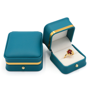 Bán Hot Trang Sức Hộp Quà Tặng Nhẫn Hiển Thị Di Động Trường Hợp Du Lịch Hộp Nhẫn Hộp Đồ Trang Sức - Product Image 1