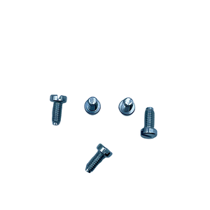Tornillos de Cabeza Plana Recubiertos de Zinc Azul y Blanco Duraderos, M2.5x7, Ideales para Aplicaciones de Cableado - Product Image 1
