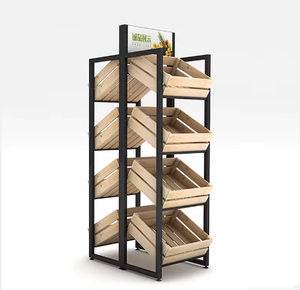 ชั้นวางสินค้าในร้านขายของชำ ชั้นวางสินค้าในซูเปอร์มาร์เก็ต ชั้นวางแบบกอนโดลา ทนทาน คุณภาพสูง ผลิตจากเหล็กแผ่นรีดเย็น ป้องกันการกัดกร่อน รับน้ำหนักเบา - Product Image 2