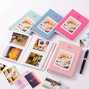 อัลบั้มรูปภาพฟูจิฟิล์ม อินสแต็กซ์ มินิ 7s/8/9/11/25/90/ลิงค์/sp-2/<span class=keywords><strong>liplay</strong></span> พร้อมช่องใส่รูป 64 ช่อง สำหรับกล้องมินิอินสแตนท์ ปกพีวีซี - Product Image 4