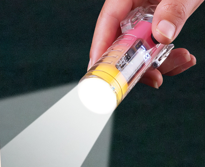 cigarette lighter led flashlight Nebo 93106 The window breaker with three hardened ceramic beads on the head Dual-Use Transparent Arc Type-C Charging