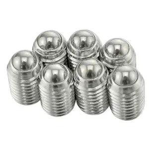 Venda quente SUS304 Aço Inoxidável Ball Point Set Screw com Ball Bearing Plunger Set Screw