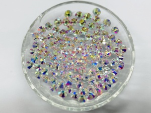 คริสตัลติดเสื้อผ้าแบบแบน JPStrass สีดำ Lt <span class=keywords><strong>Siam</strong></span> Jonquil สำหรับชุดราตรี SS20 - Product Image 4