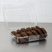 Boîte d'emballage de gâteau transparente Boîte d'emballage alimentaire en plastique Fabrication de cube Rectangulaire en plastique transparent Chine Récipient personnalisé transparent