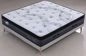 12 pollici 7 zone singolo regina re tasca a molle materasso rotolo di vuoto in una scatola materasso - Product Image 4