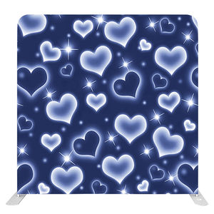 7.6x7.6 फीट डाई सबलिमिनेशन कस्टम मुद्रित उच्च गुणवत्ता फोल्डेबल एल्यूमीनियम पर्यावरण के अनुकूल पोर्टेबल फोटो बूथ पृष्ठभूमि - Product Image 1