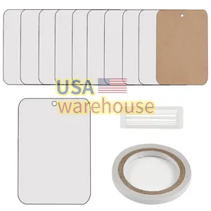Sublimation Money Card Blanks Mdf With Lip Balm Pouches USA WAREHOUSE Sublimation Products Blanks Bulk