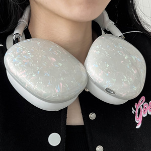 Cuffie <span class=keywords><strong>Bluetooth</strong></span> indossate all'ingrosso <span class=keywords><strong>con</strong></span> custodia protettiva completa per iPhone AirPods custodia Max TPU - Product Image 6