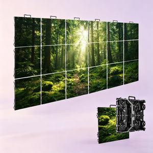 Moniteur LED couleur en temps réel pour intérieur et extérieur, contrôle WiFi 4G, armoire en aluminium moulé sous pression, serviceable à l'avant et à l'arrière - Product Image 3
