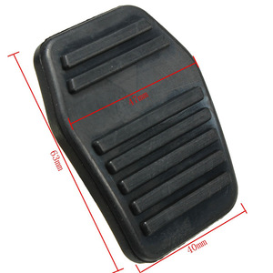แผ่นยางรองแป้นเบรกและคลัตช์สีดำสำหรับรถฟอร์ดทรานซิท Mk6 Mk7 ปี 2000-2014 - Product Image 5