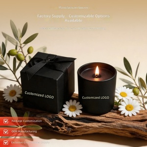 Bougie parfumée en cire de soja avec logo personnalisé, dans un gobelet, avec différentes fragrances, cadeau d'aromathérapie pour la maison, bougie pour la décoration d'une fête d'anniversaire - Product Image 2