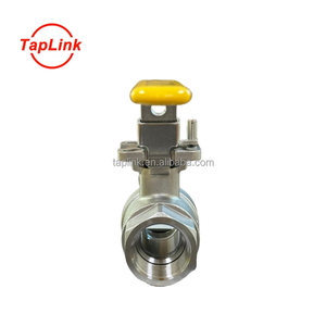 Vanne à boisseau sphérique professionnelle en acier inoxydable haute pression 1000Wog DN65 DN100 Industrielle 304/316 Filetage femelle 2 pièces Manuel OEM - Product Image 3