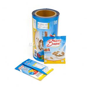 Emballage à flux recyclable à usage unique à haute barrière Sachet de bonbons à biscuits rouleau de Film sacs d'emballage cosmétique pour l'emballage - Product Image 5