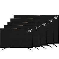 Téléviseur LED intelligent 40 pouces 2K à écran plat Android, prix usine OEM