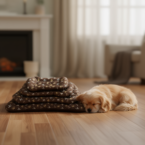 Set di quattro pezzi per cuccia per animali domestici imbottito in cotone, serie BM1290 - Product Image 3