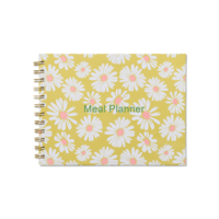 Cuaderno de planificación de comidas con logotipo personalizado, diario semanal y Diario de preparación de comidas con listas de compras y comestibles para planificación de alimentos