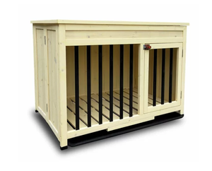 Home Furniture Portable Foldable End Table Wood Pet Crate Dog House Indoor