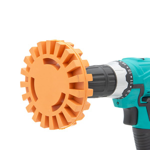 ZHCY Adhesive Removal Wheel 20mm 25mm Rubber Decal Tool For Electric Drill Car Body Stickers - Product Image 3