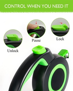 Wholesale Double Head Dog Traction Rope <b>Led</b> <b>Light</b> Automatic Retractable Pet Multifunctional Dog Leash with <b>Light</b> Poop Dispenser - Product Image 4
