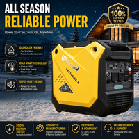 Générateur onduleur portable SR7500iS-X 6500W, double tension 120V/240V, silencieux, à essence, vente en gros d'usine USA