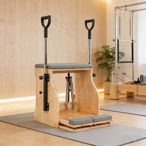 Chaise Wunda en chêne durable et personnalisable, best-seller, pour le Pilates et le <span class=keywords><strong>yoga</strong></span>, exercices corporels, utilisation en salle de sport et en studio - Product Image 2