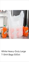 Sacs d'emballage en plastique portables personnalisés, écologiques, de qualité alimentaire, en forme de T-shirt, avec impression de logo sur mesure pour chewing-gum