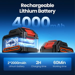 Аккумуляторная цепная пила Aerostride Mini <span class=keywords><strong>Electric</strong></span> Brushless 8 дюймов, промышленного и бытового класса, OEM, 1000 Вт - Product Image 4