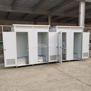 Cabina de WC prefabricada pública Camping caravana baño móvil viaje al aire libre remolque inodoro uso portátil - Product Image 2