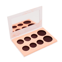 Palette d'ombre à paupières rose, grande boîte cadeau rose, Set de cosmétiques de luxe