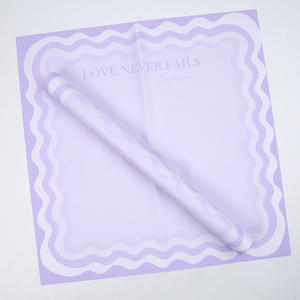 Aierflorist new Love never Fails Valentines Day bouquet papier d'emballage étanche pour bouquet de fleurs papier d'emballage - Product Image 6