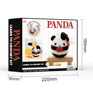 Make Your Own Amigurumi Animal Crochet Kit With Yarn Beginners Diy <b>Knit</b> Crochet Kit - Product Image 4