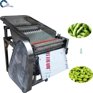 Machine à éplucher les pois verts, éplucheur de soja, batteur, Edamame, éplucheur de haricots larges, vente en gros