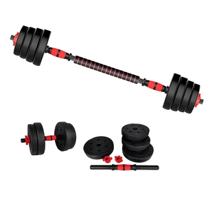 Fitness PVC Adjustable <strong>Dumbbells</strong> <strong>40</strong> <strong>kg</strong> Cement <strong>Dumbbell</strong> for Arm Training Muscle - Product Image 6