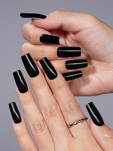 Prensa cuadrada mediana hecha a medida para <span class=keywords><strong>uñas</strong></span>, blanco <span class=keywords><strong>y</strong></span> negro, 120 piezas, adaptación de tamaño completo, artículo popular <span class=keywords><strong>y</strong></span> superventas - Product Image 4