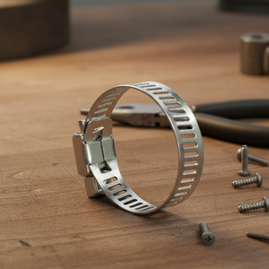 Collier de serrage métallique galvanisé à haute pression, réglable, métrique/pouces, pour tuyaux – Meilleures ventes - Product Image 5