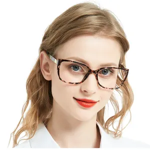 2023, новые модные роскошные женские оптические очки с алмазным логотипом, оптические очки с голубым светом, квадратная оправа для очков большого размера