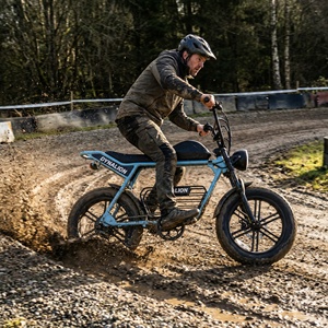 Moto tout-terrain robuste électrique avec frein hydraulique, E-Dirt Bike robuste pour le sable et la boue - Product Image 3